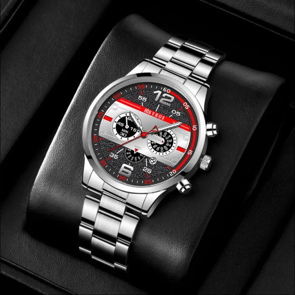 Men’s Casual Quartz Wristwatch – A Perfect Daily Accessory and Gift Option
