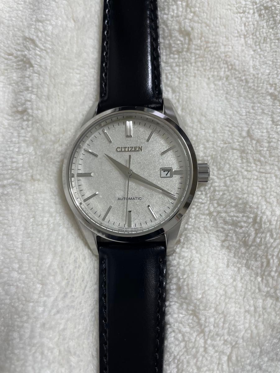 Item CITIZEN Automatic NB1060 04A Silver Leaf Lacquer Dial Model