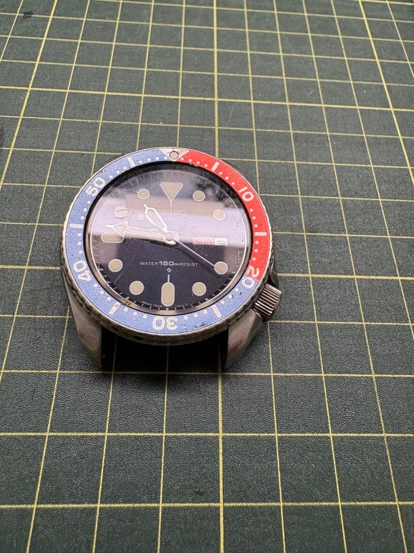 SEIKO 7548-700B Pepsi Quartz Diver
