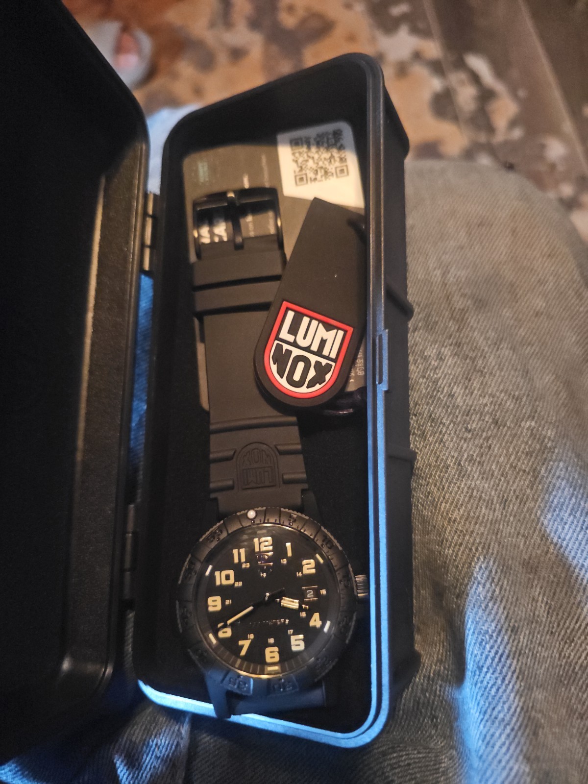 Luminox Leatherback Sea Turtle Men’s Quartz Analog Date 44mm 100m Box