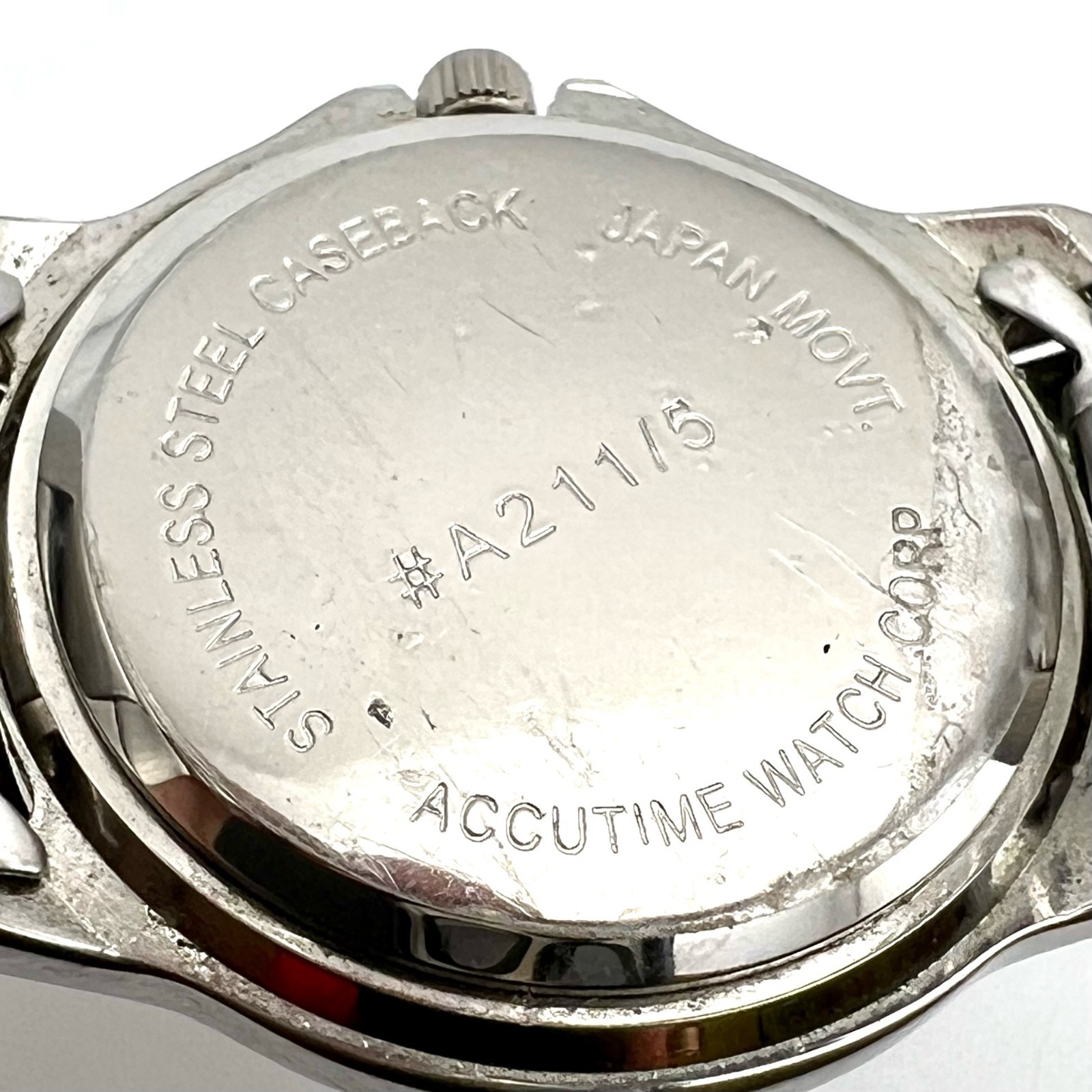 Accutime Unisex Watch United States Navy Collectible Working