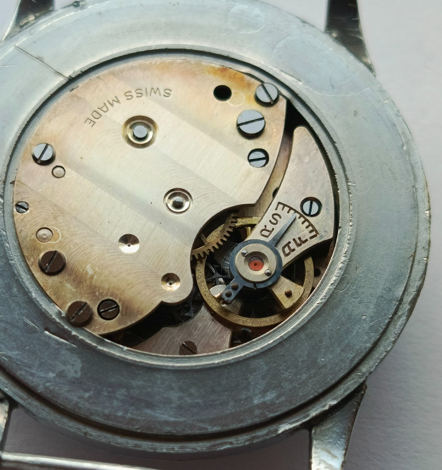 Large 39 mm pilot’s watch William WW2 WK2 Military German Air Force German Army
