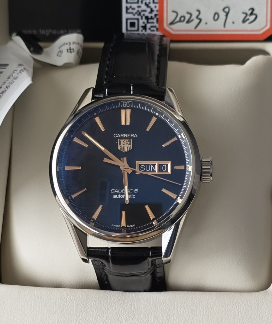 TAG Heuer Carrera 41mm Calibre 5 Automatic Day-Date