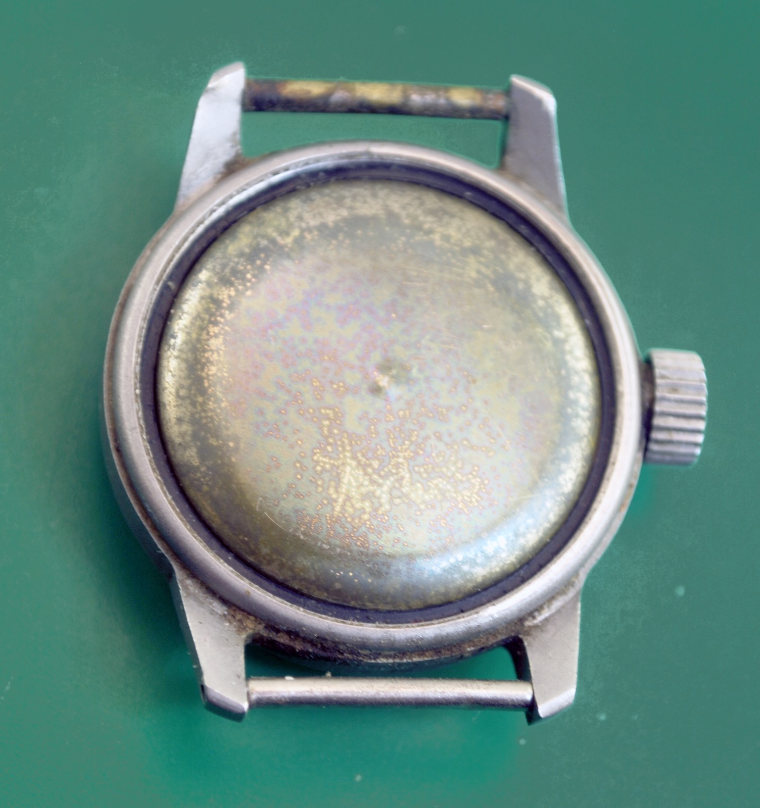 BULOVA Type A17A Air Force US Army Hacking Military Watch From Vietnam Period
