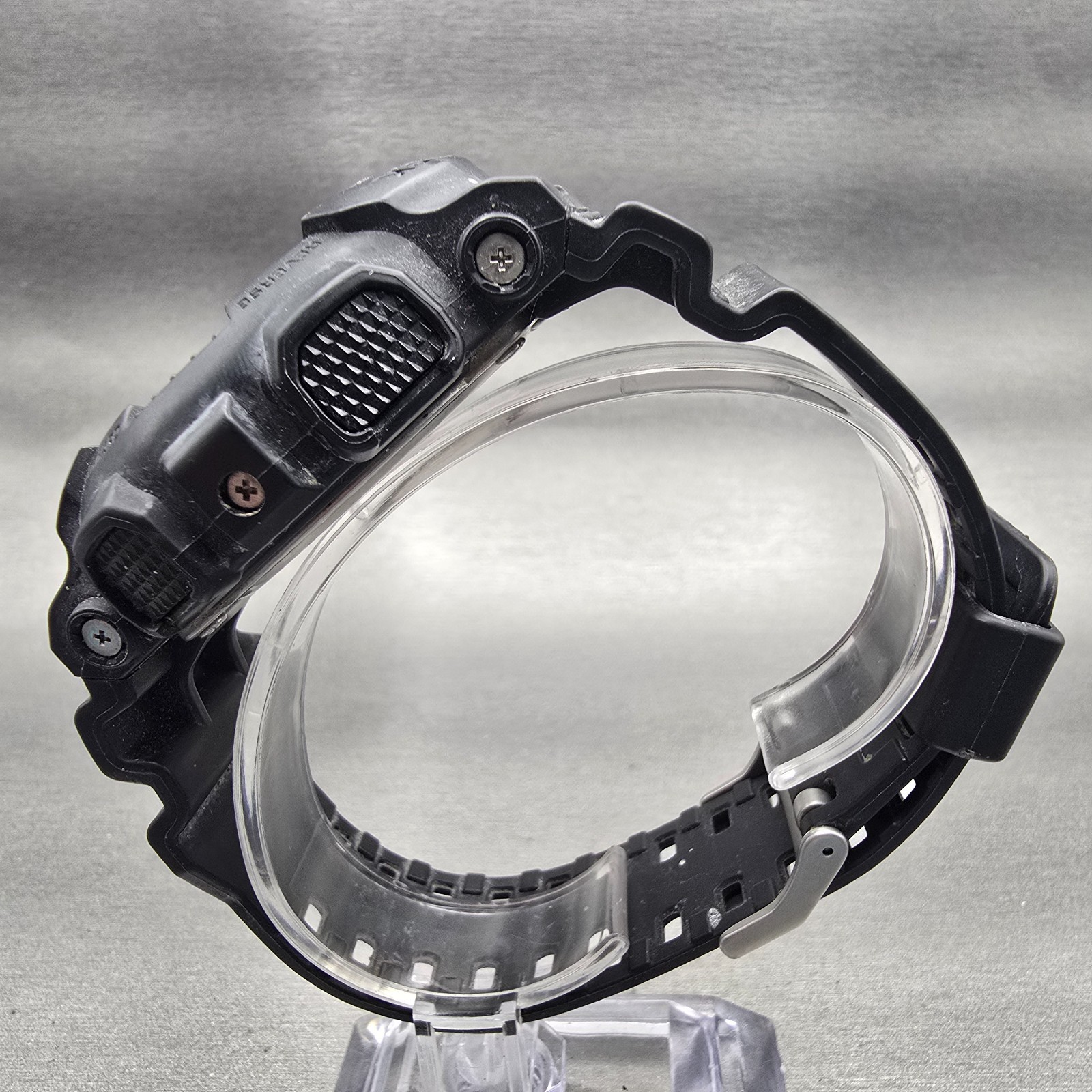 Casio G-Shock GA-100 Watch Men 51mm Black Alarm Chronograph Timer New Battery