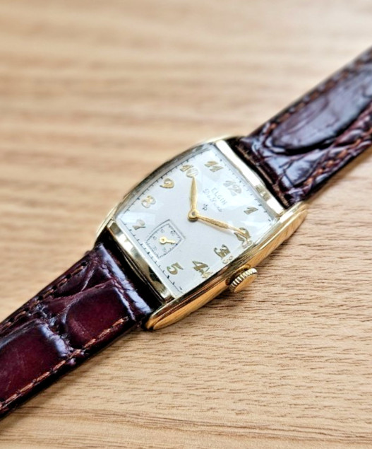 Tastefully restored Elgin vintage wristwatch {circa 1950’s}