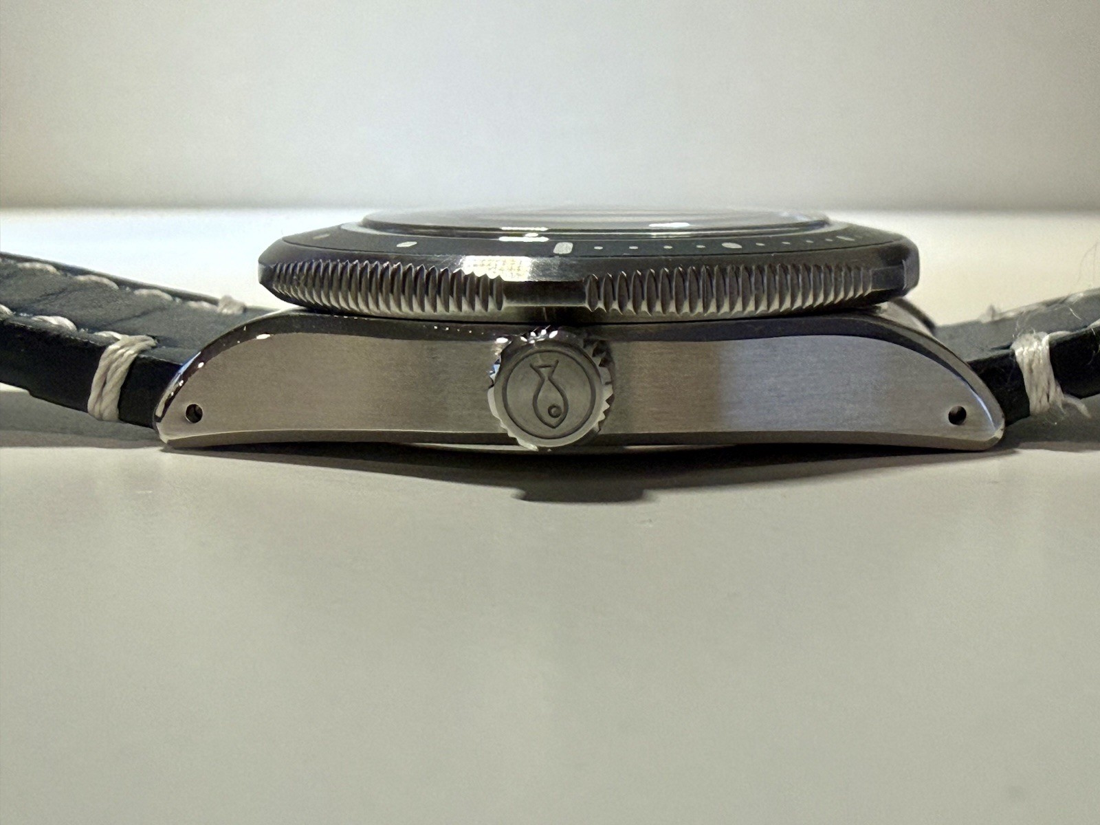 Dietrich Skin Diver 2 Blue Dial w Leather & Rubber Straps SD-2 Blue