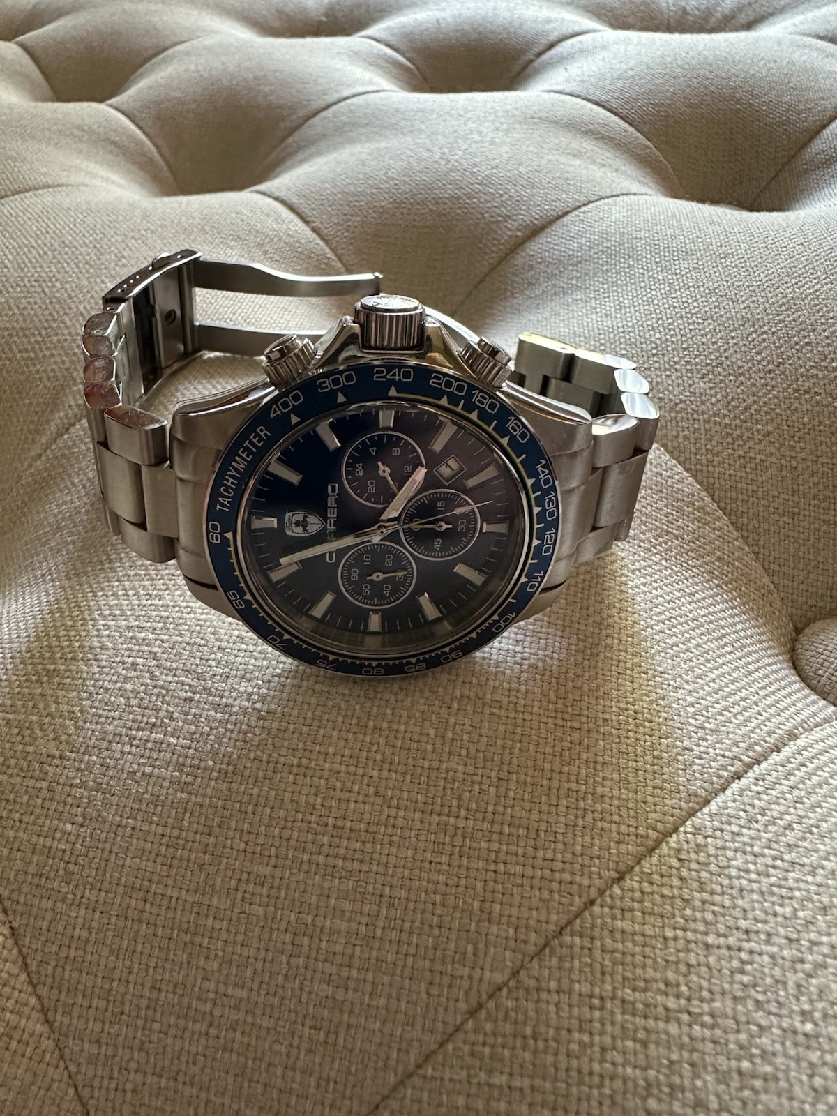 Torino Carrero Men’s Avatar Watch 44mm Blue