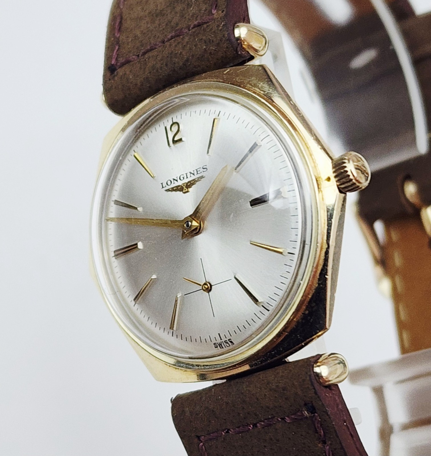Men’s SWISS Vintage 1964 Watch LONGINES 370. Manual Wind. Midsize