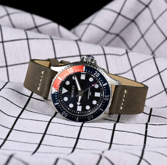 Correa De Reloj Estilo Vintage De Piel Top Grain 17mm Para Hombre Con Hebilla Pl