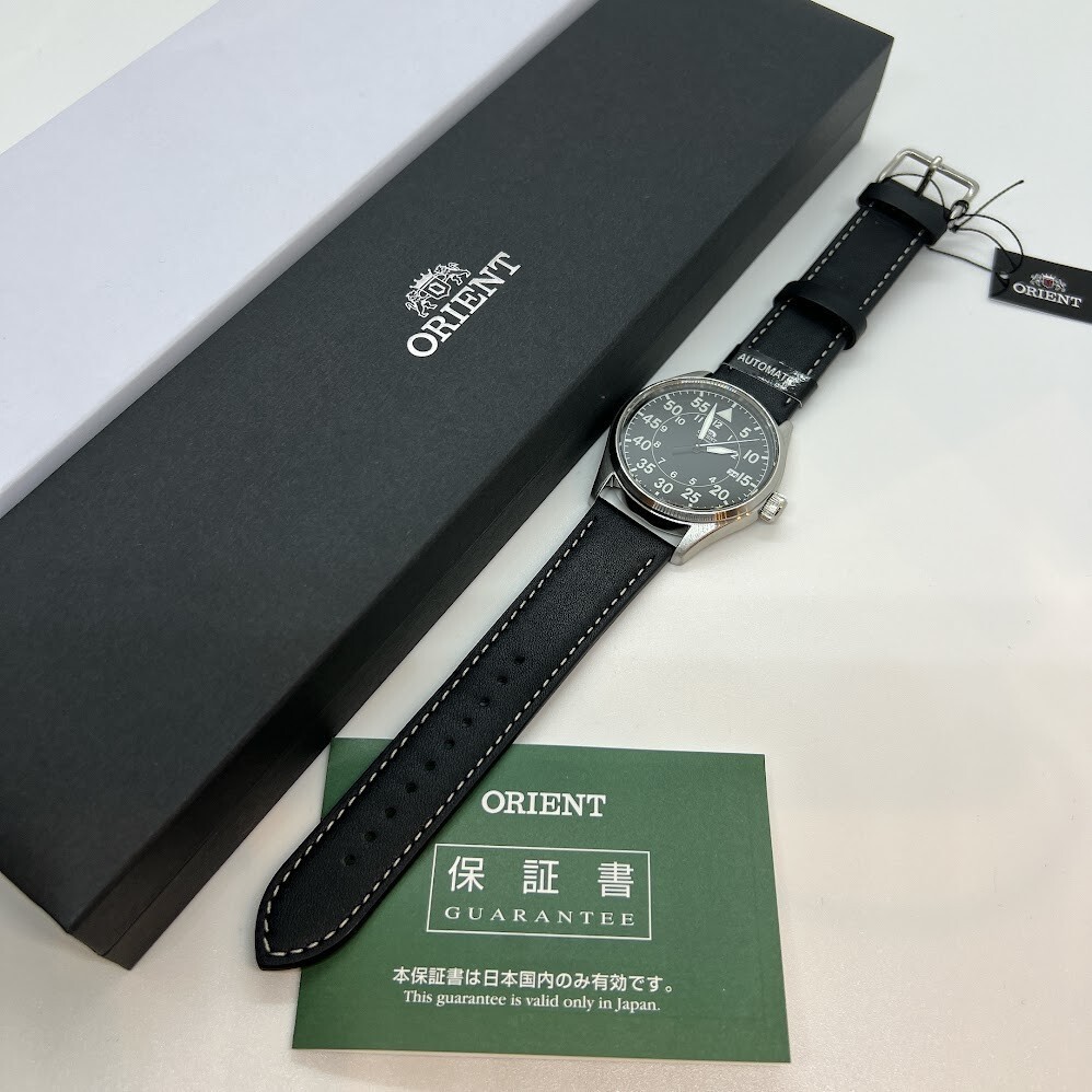 Brand New Orient RN-AC0H03B Automatic Flight Pilot Sports Mechanical Black Japan