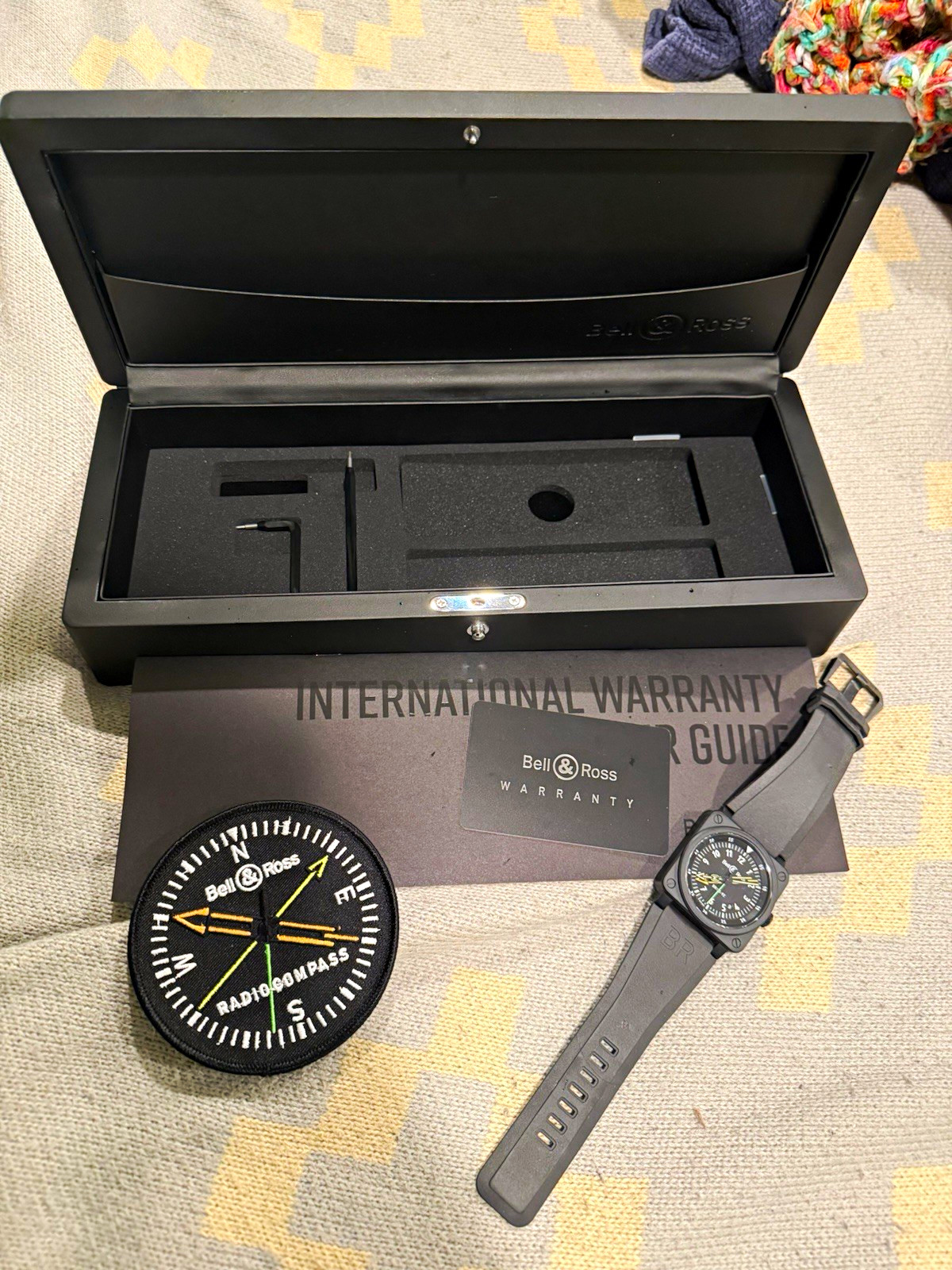 Bell & Ross BR 03-92 Radio Compass 403/999 Box & Papers