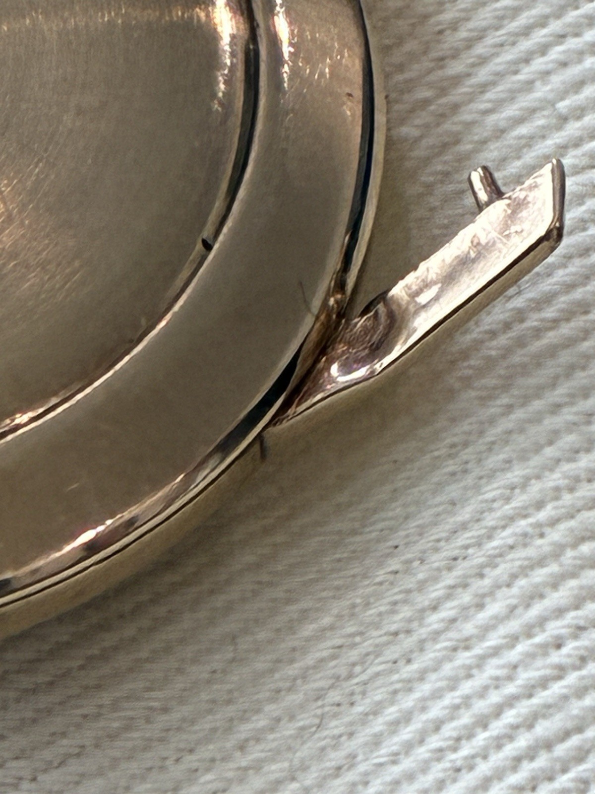 Tiffany & Co 9k Gold Vintage Automatic Watch Leather Band Potentially 1950s