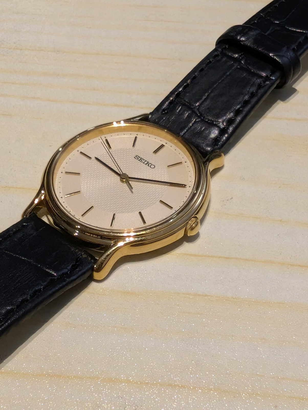 Vintage Seiko Spirit SCDP034 Gold