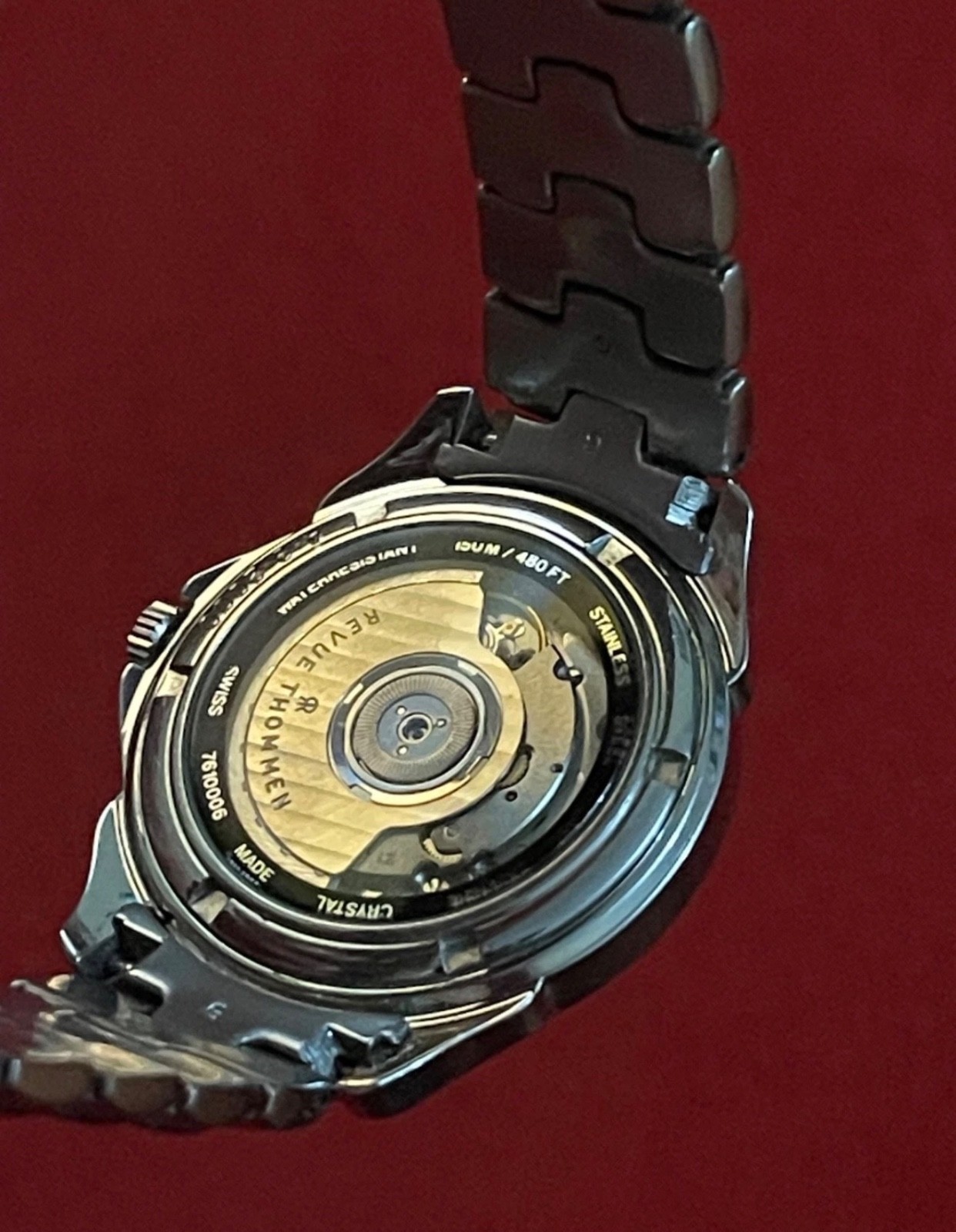 Vintage Automatic Diver Men’s Watch 150M REVUE THOMMEN STREAMLINE ETA 2892-2