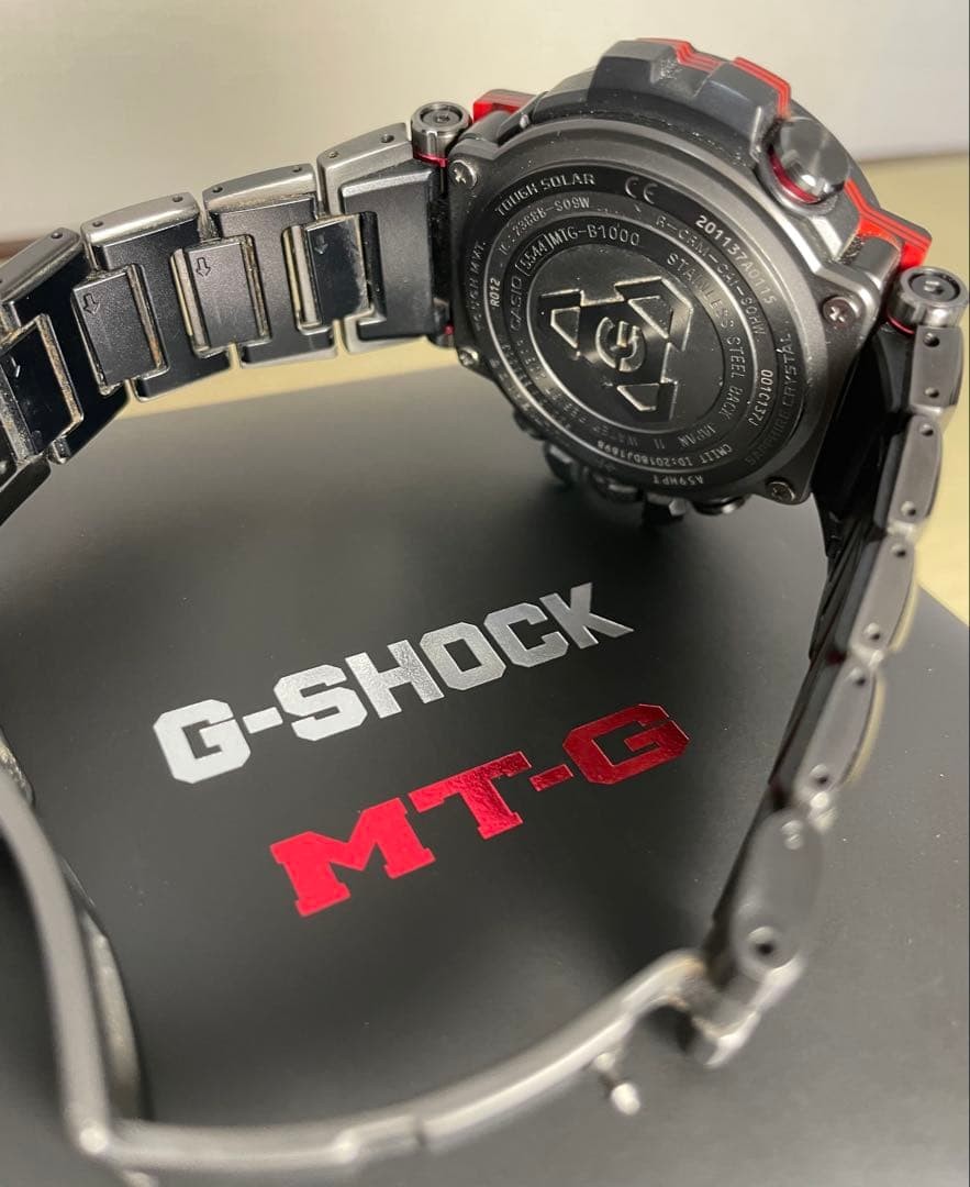 G-Shock MT G Black Red No.gs4804