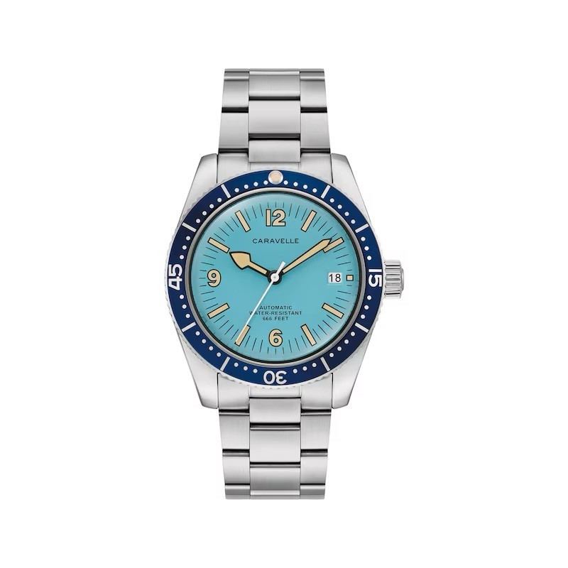 Caravelle Sea Hunter “Devil Diver” by Bulova Automatic Reissue 39mm 43B178 Watch