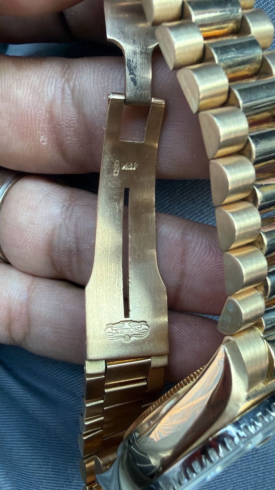 rolex daydate 36mm yellow gold 18k