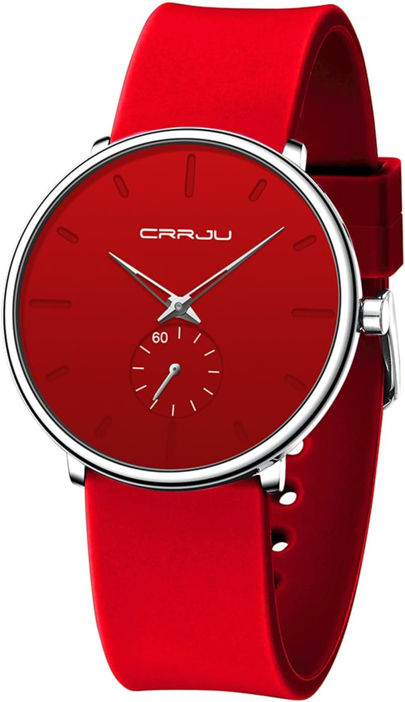 Men’S Women Watch Casual Stylish Waterproof Quartz Unisex Wristwatches, Ultra Th