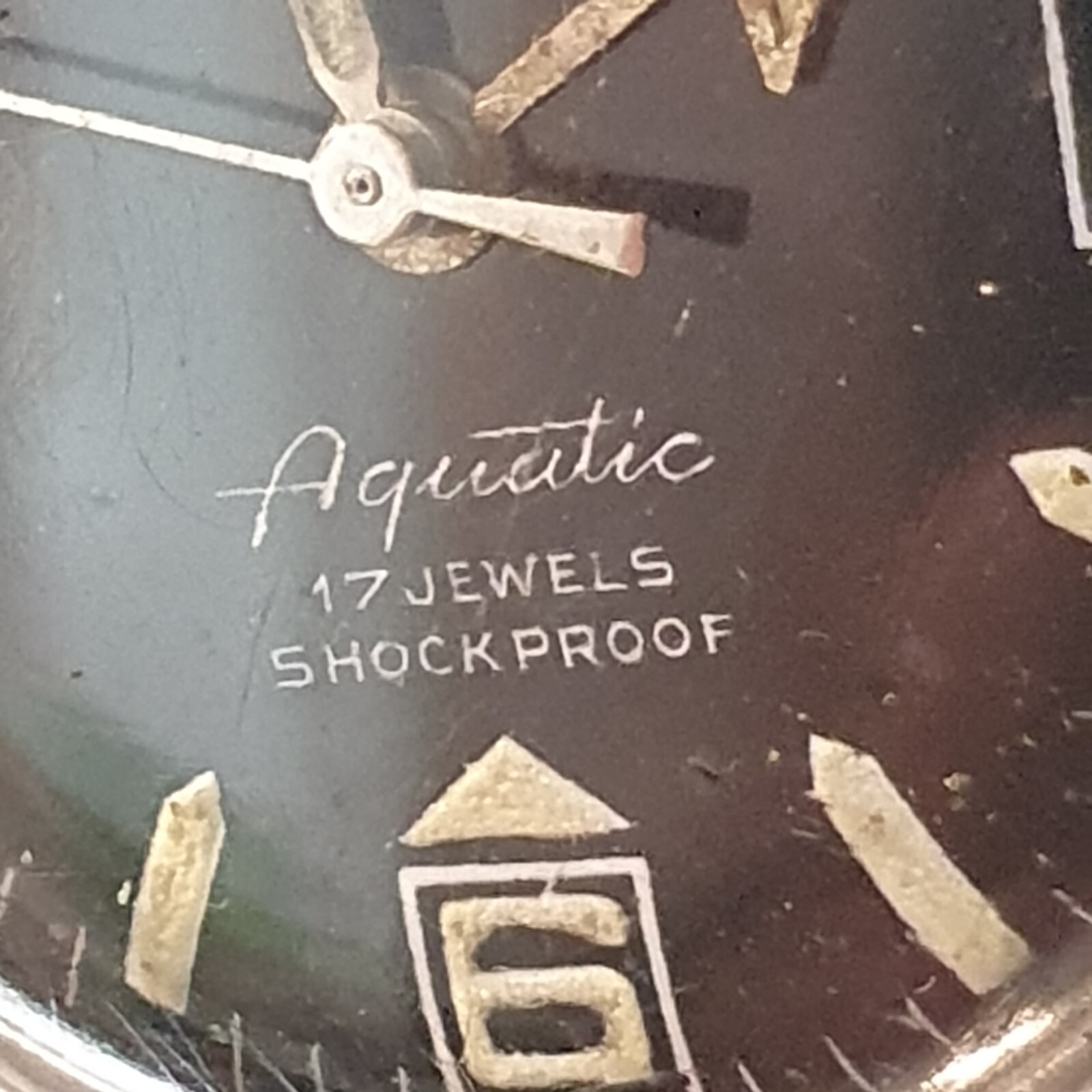 OSCO AQUATIC 36mm Mechanic Cal. Men’s Vintage SkinDiver Watch OS In House 1960