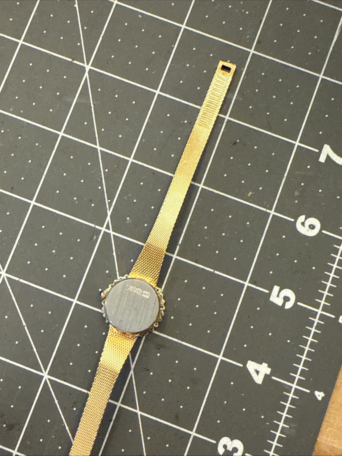 Dufonte Lucien Piccard 30 Ruby and Diamond Ladies Watch New Battery