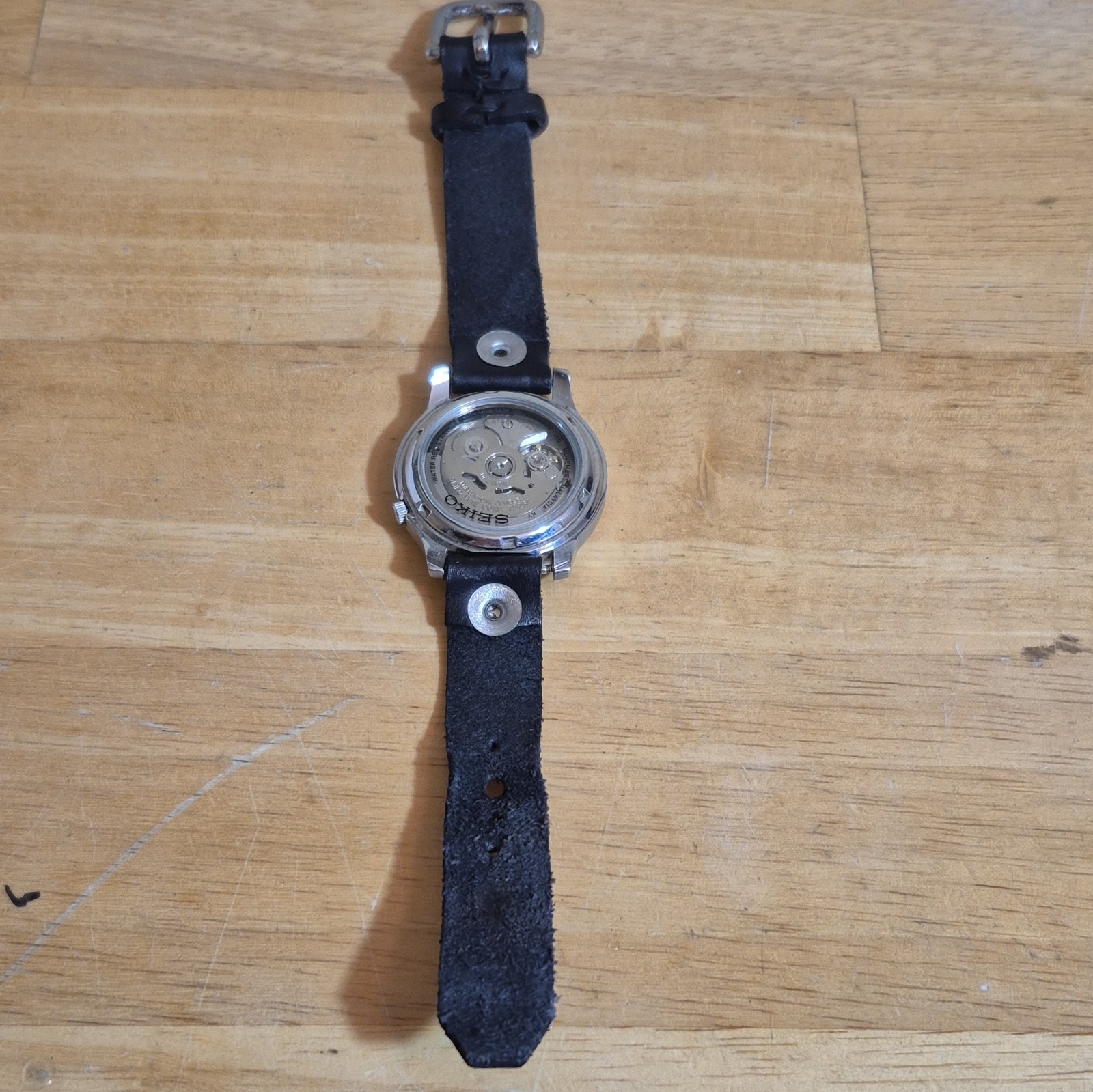 Seiko 5 Automatic 21 Jewels Military Matte Blue Field Pilot Watch 7S26-02J0