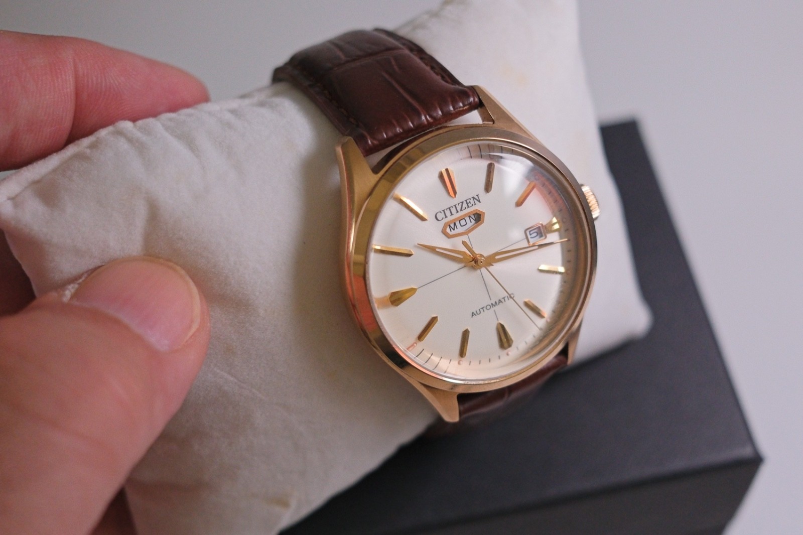 Citizen Automatic C7, Rose Gold, with tags and box