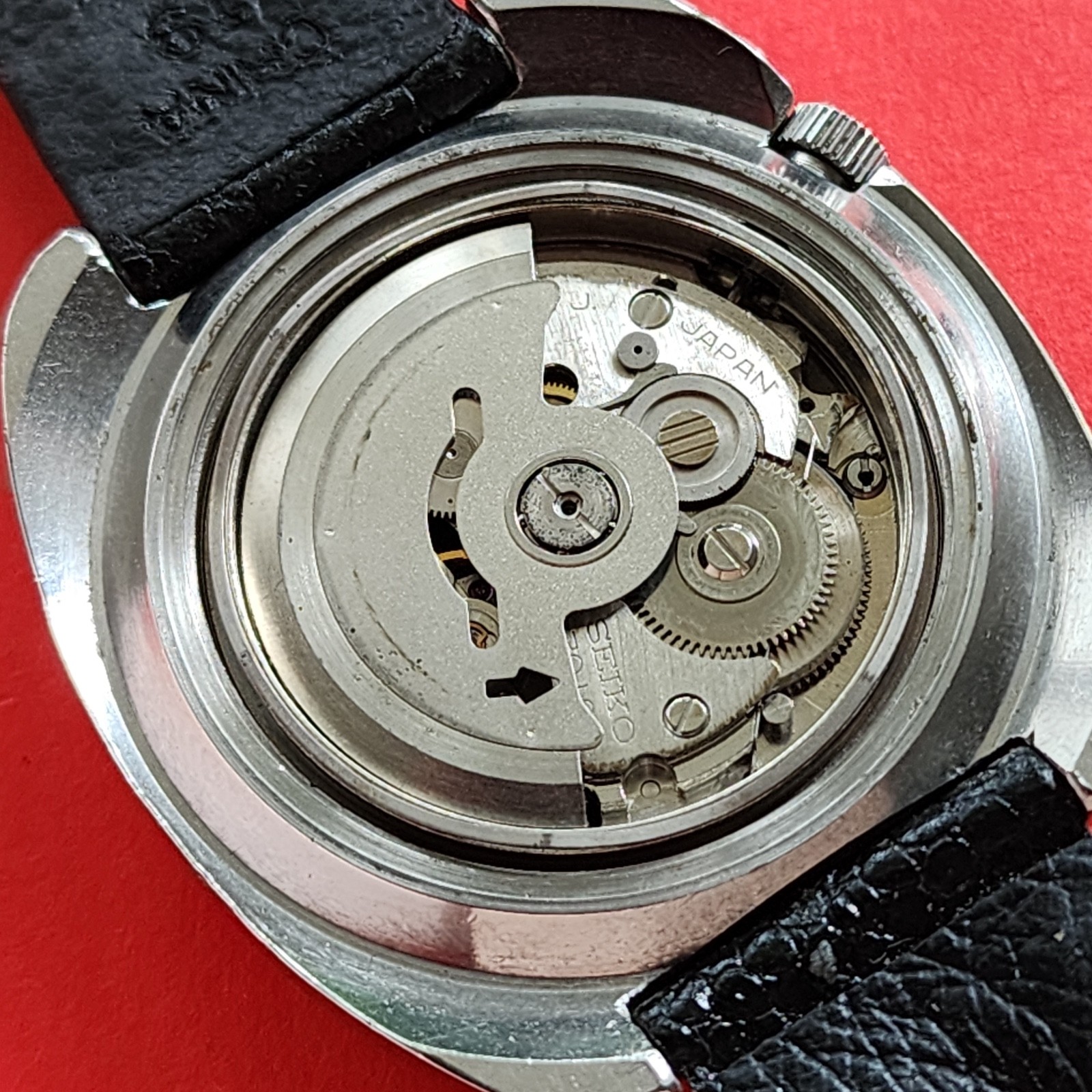 Seiko Sports Automatic Watch 1970 Inner Rotating Bezel 7019-6000 Vintage Mens