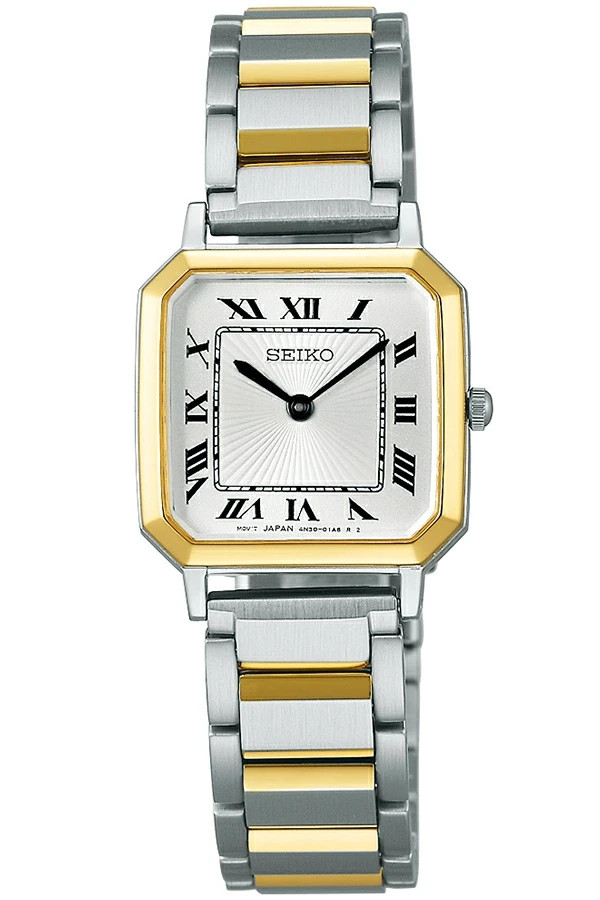 SEIKO SELECTION SSEH016 nano universe Collaboration Model Watch Silver x Gold