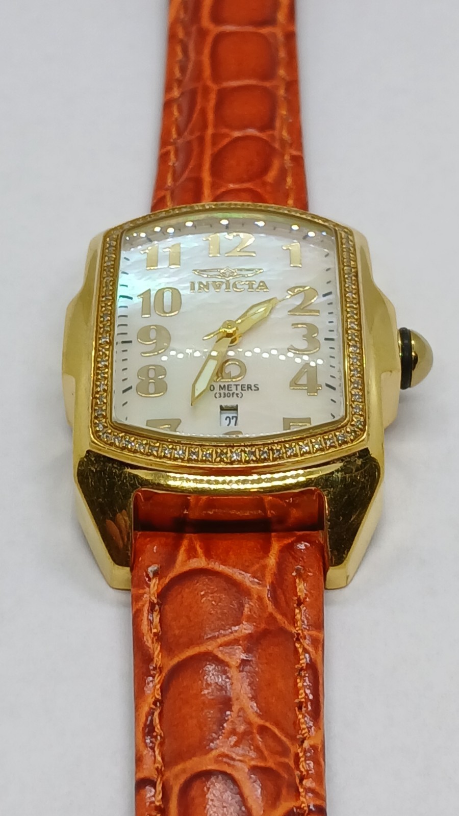 Vntg, Invicta, Lady Lupah, Wildflower, 10 yr bat, 30 mm, 4395 – Read More Below!