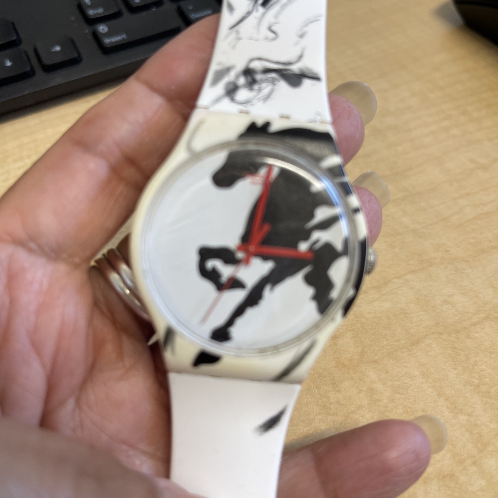 Limited Edition Swatch Chinese New Year Special Year Of The Horse Watch