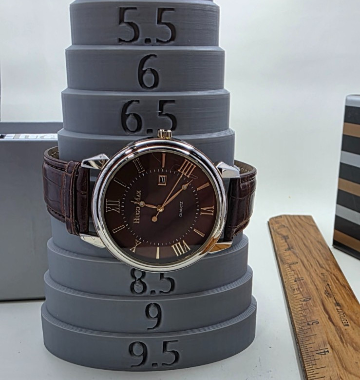Hugo Max HM1008 Men’s Watch & Bracelet Gift Set – New Battery, Box & Papers