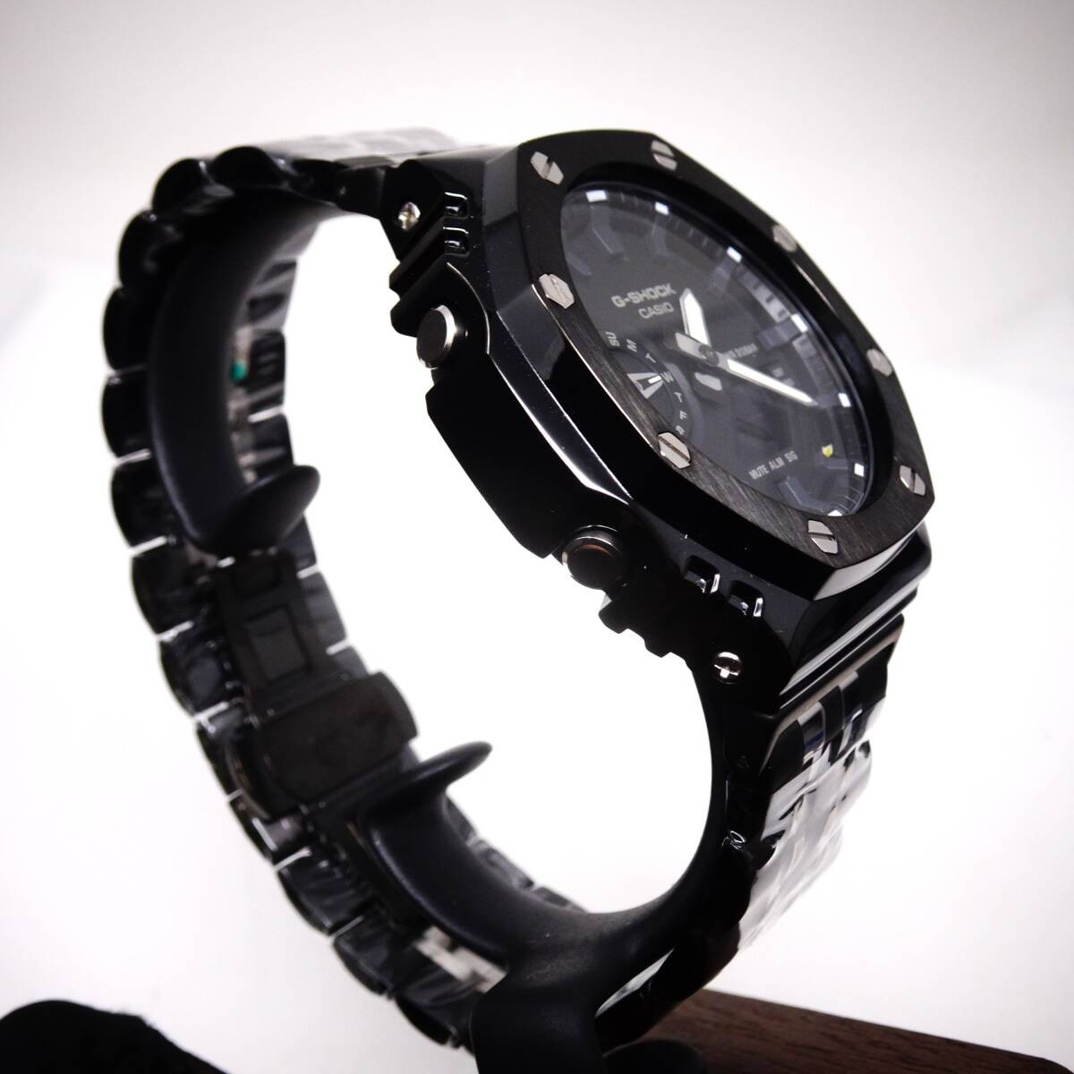 〓New〓mod Casioak〓G-Shock custom watch〓GA2100CM body included〓Stainless steel