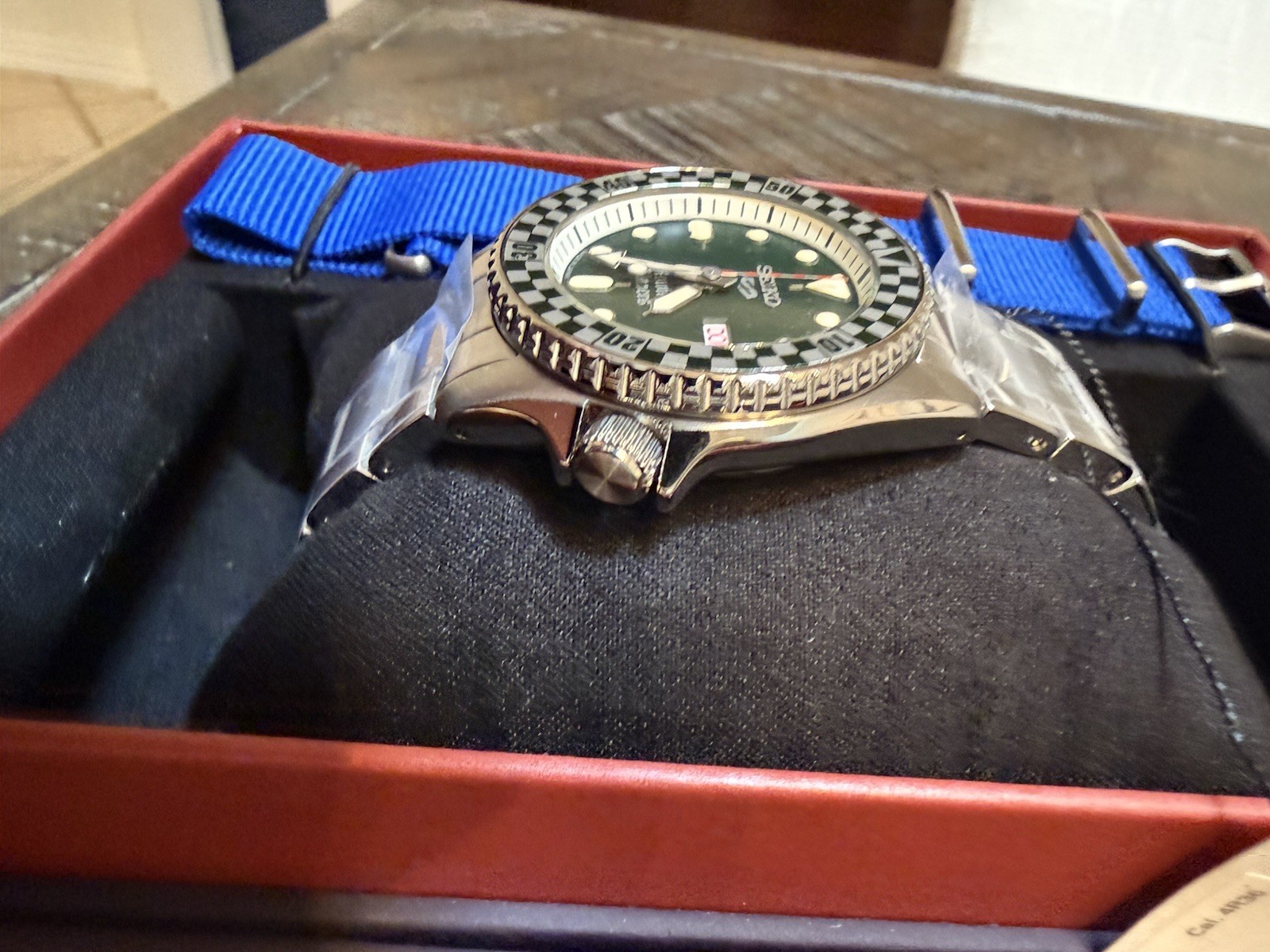 Seiko 5 – Rowing Blazers – Wind Vintage – Rally Green – 38mm – SRPM21