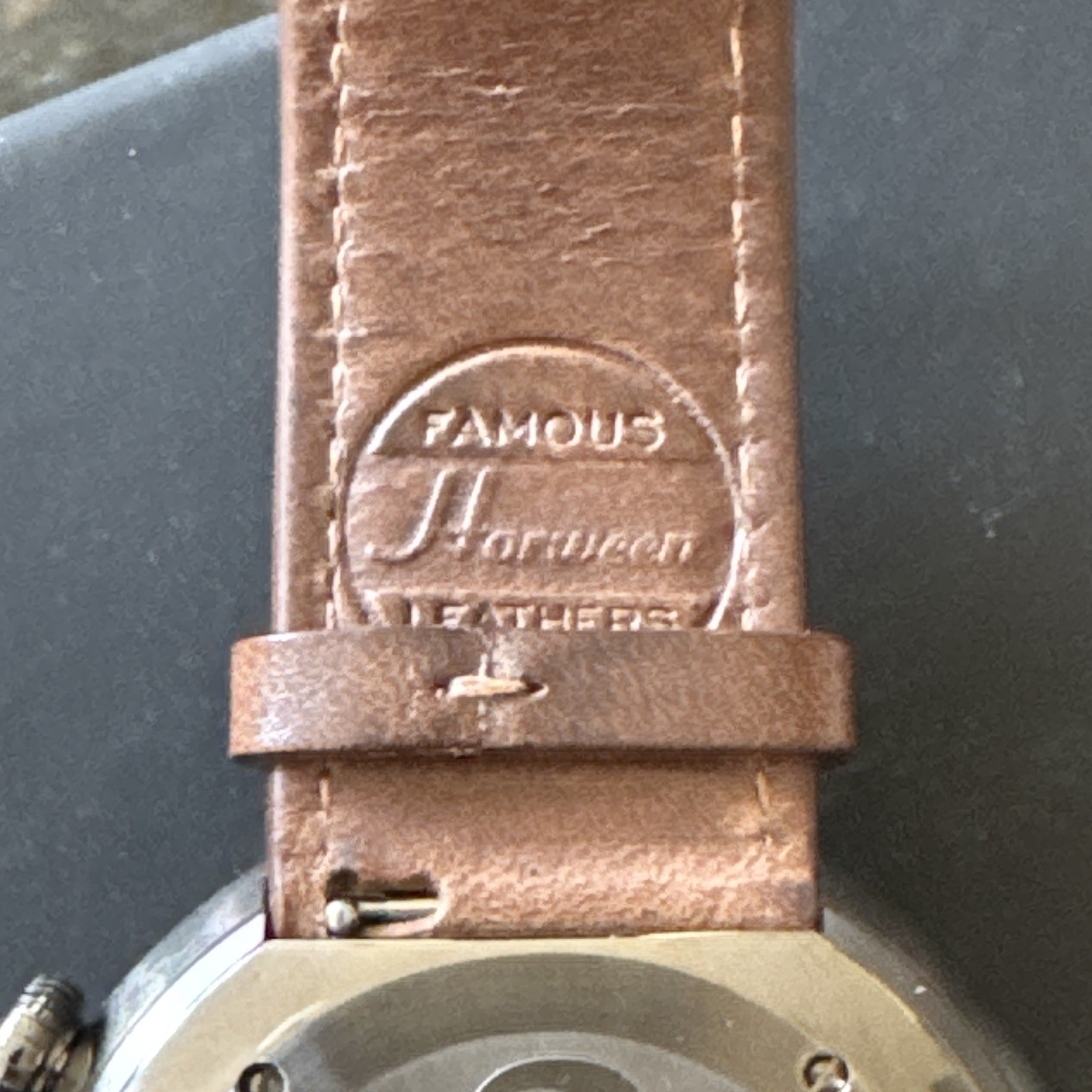 Xeric Halograph 2 Automatic Green Dial Brown Leather Strap