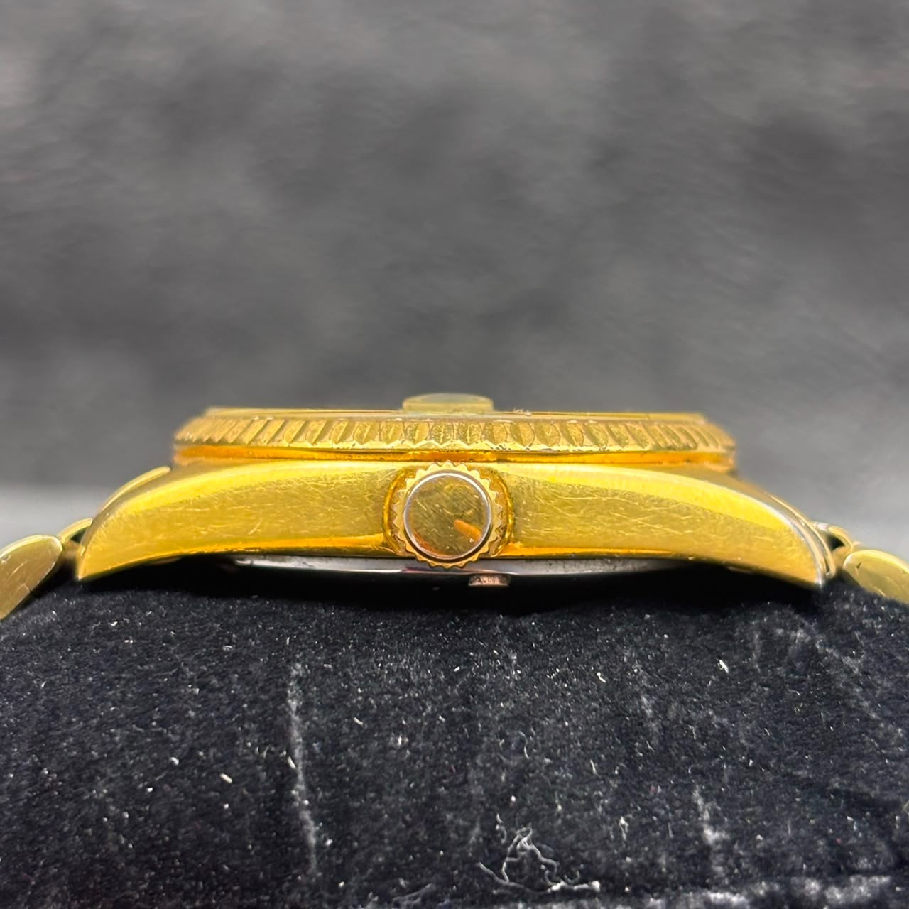 Special Listing for jrr_2261 Rare ORIENT President Automatic 46E901-91 Gold