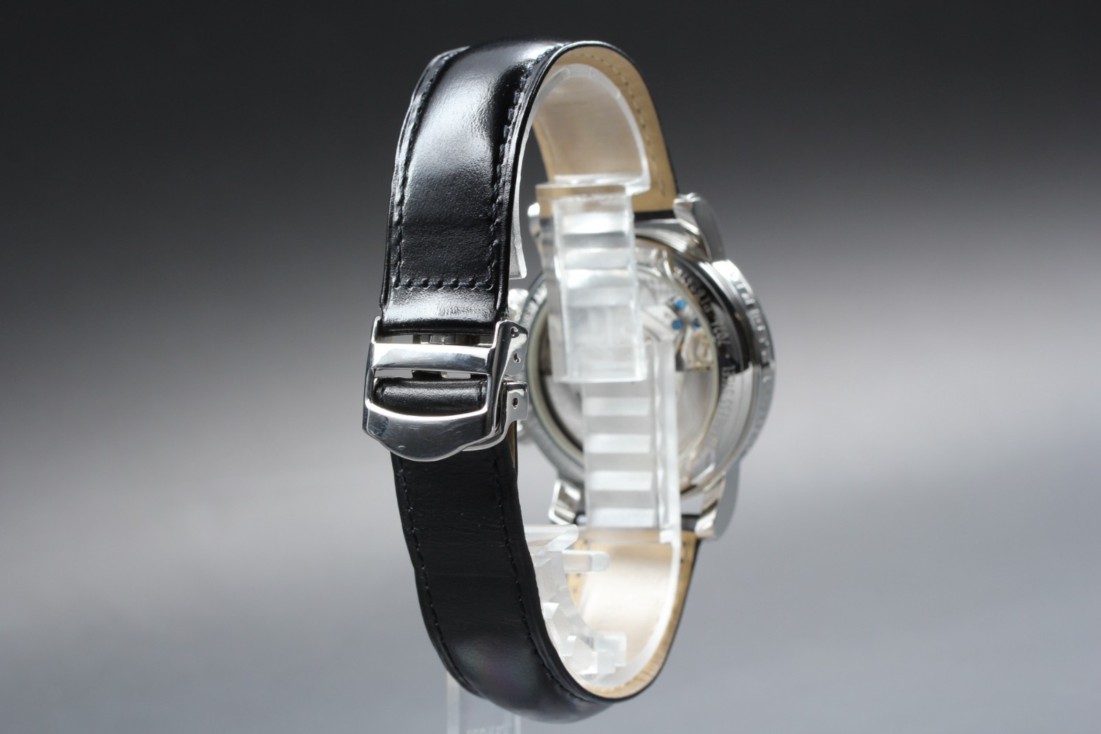 MONTBLANC Star Reveil 7026 Black Auto Day Date Men’s Watch [ Band Little Wear ]