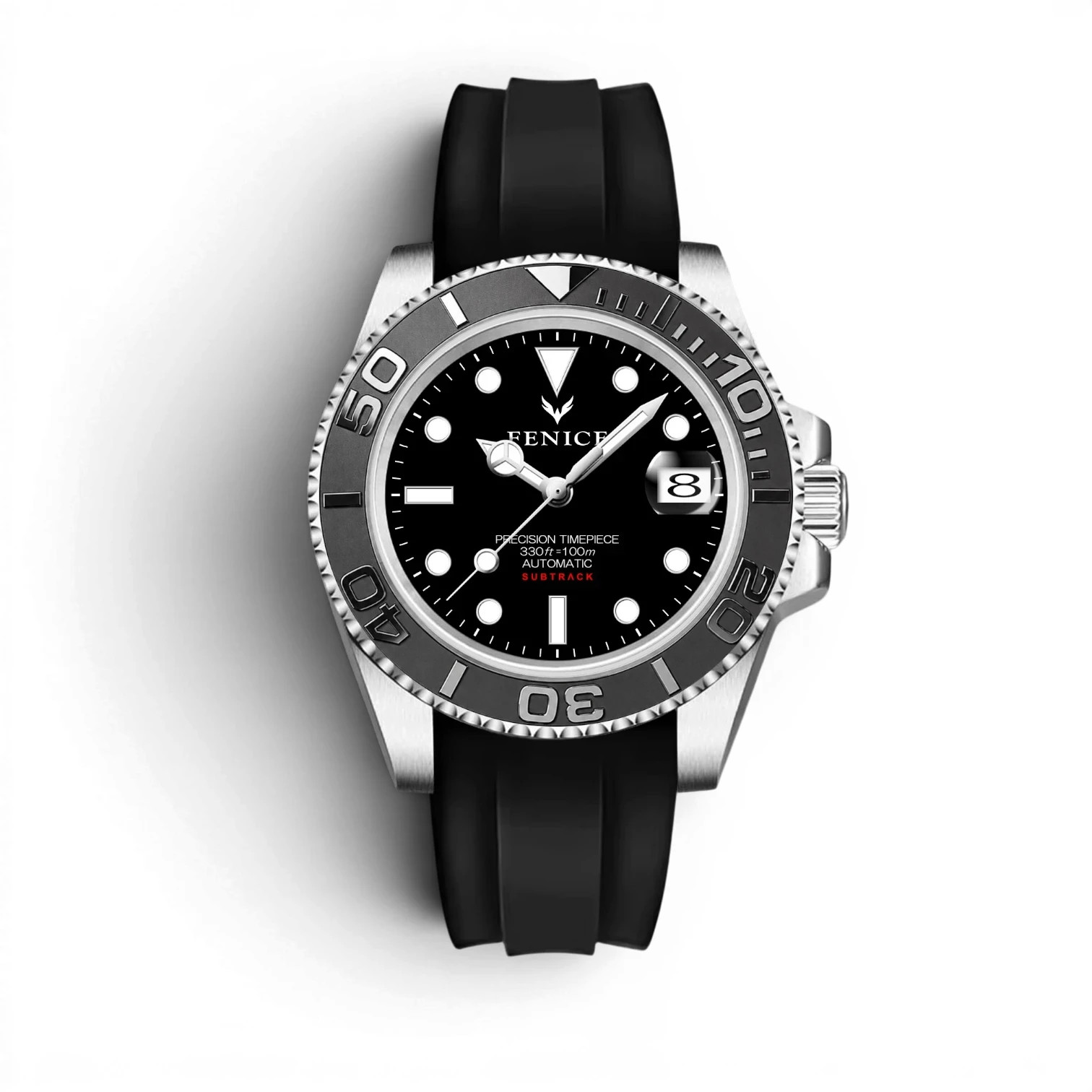 Phoenix Subtrack SEA Graphite 10ATM Automatic Watch with Miyota Movement