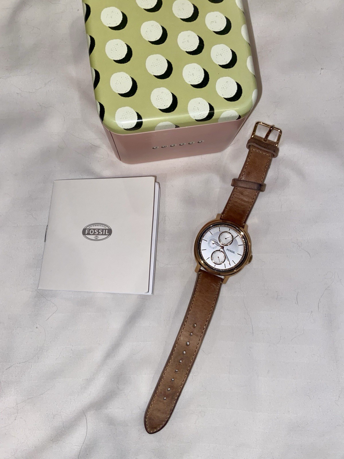 Women’s Rose Gold Fossil Watch