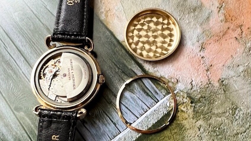 Rare Find Vintage Men’s Baume & Mercier 14K Solid Gold – Fancy Lugs – Automatic