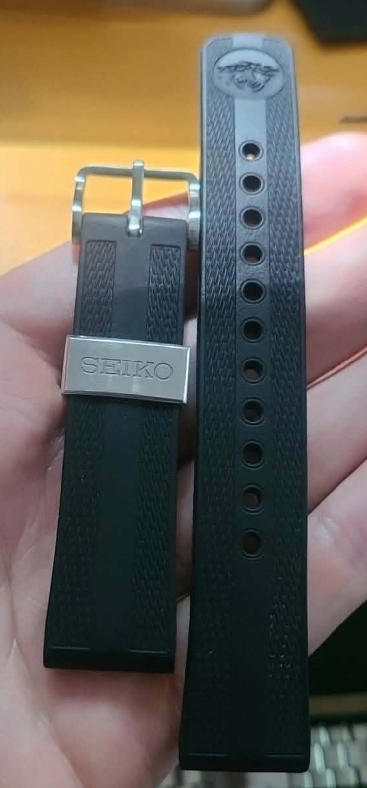 Seiko Slim Turtle Automatic Diver Watch Black Dial, Rubber Strap, SPB317