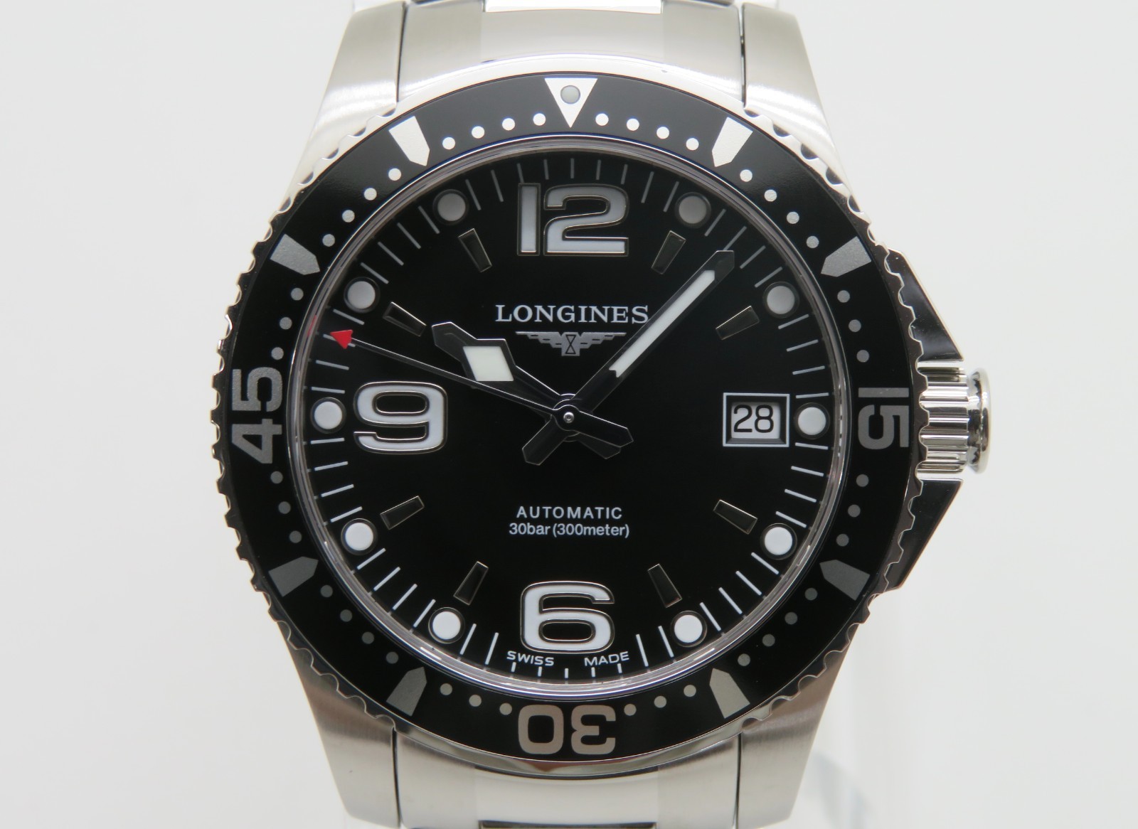 Longines HydroConquest L3.741.4 Men’s 39mm St.Steel Swiss Automatic Wristwatch