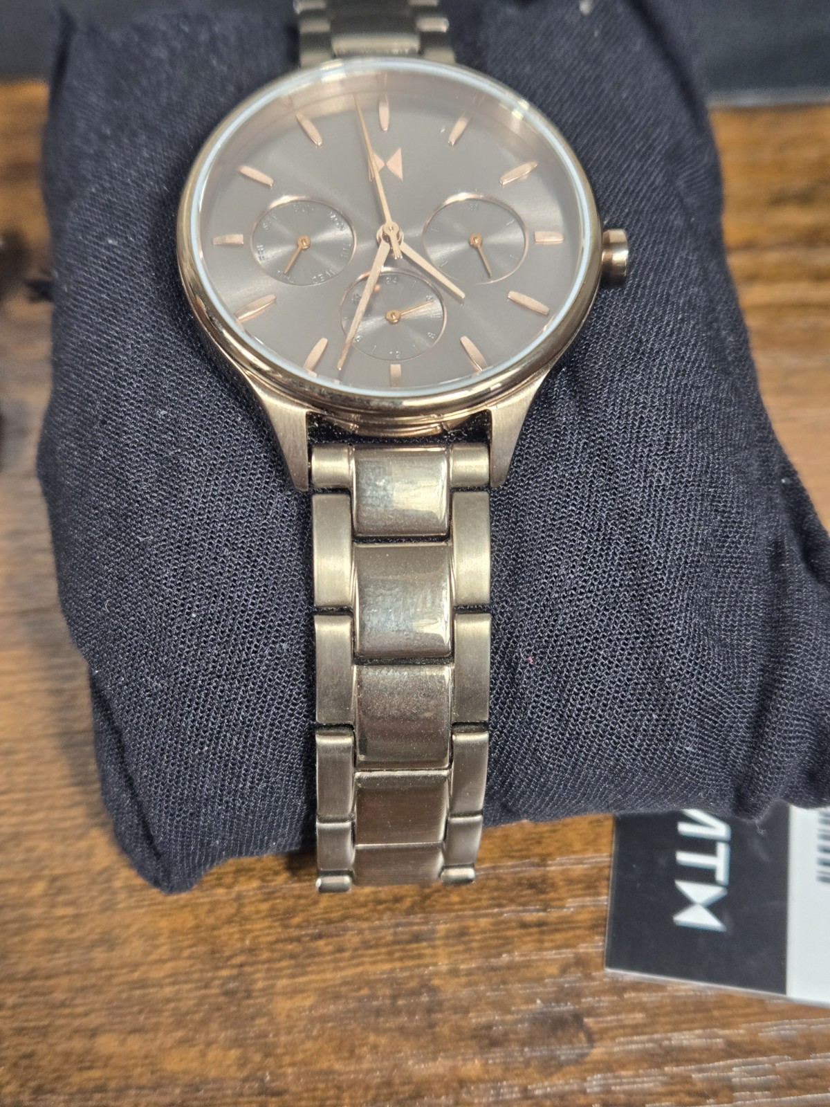 MVMT LADIES REINA MULTI-EYE CHRONOGRAPH BRACELET WATCH STAINLESS QUARTZ ROSE