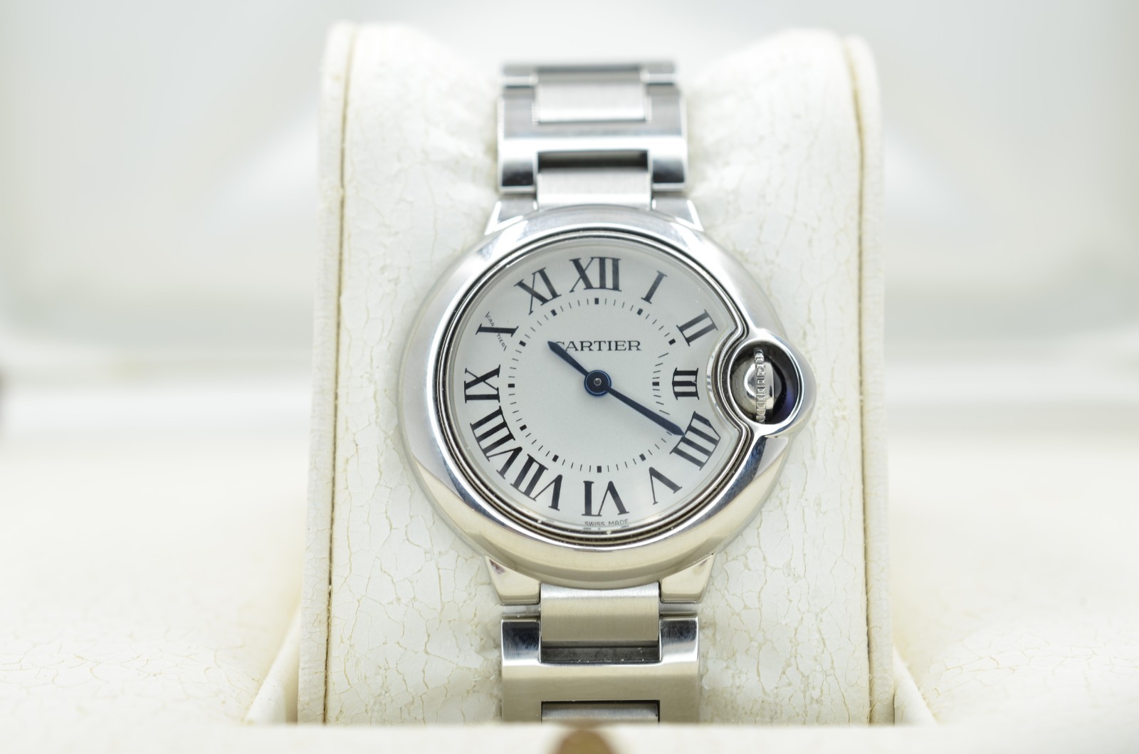 Cartier Ballon Bleu 28 mm W69010Z4 with Box & Papers