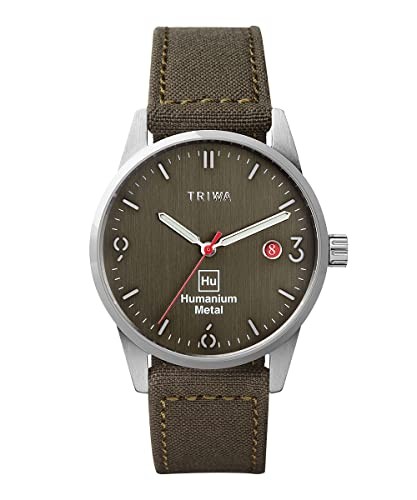 TRIWA Time for Peace Humanium HU39GR Green Quartz Watch Sweden Japan New