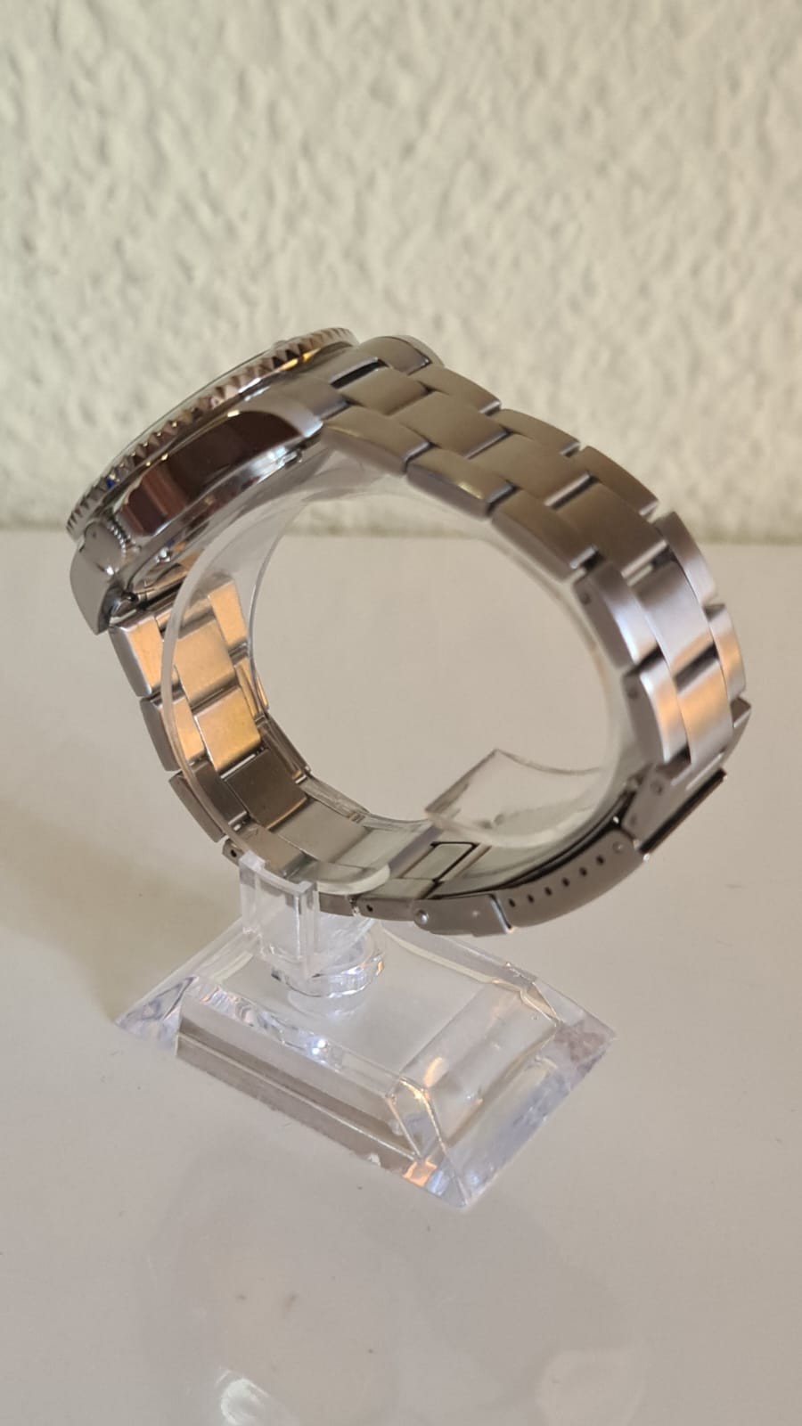 Oxygen Diver Legend Men’s Watch NEW Full Set Black Dial Steel Bracelet 10 ATM 10