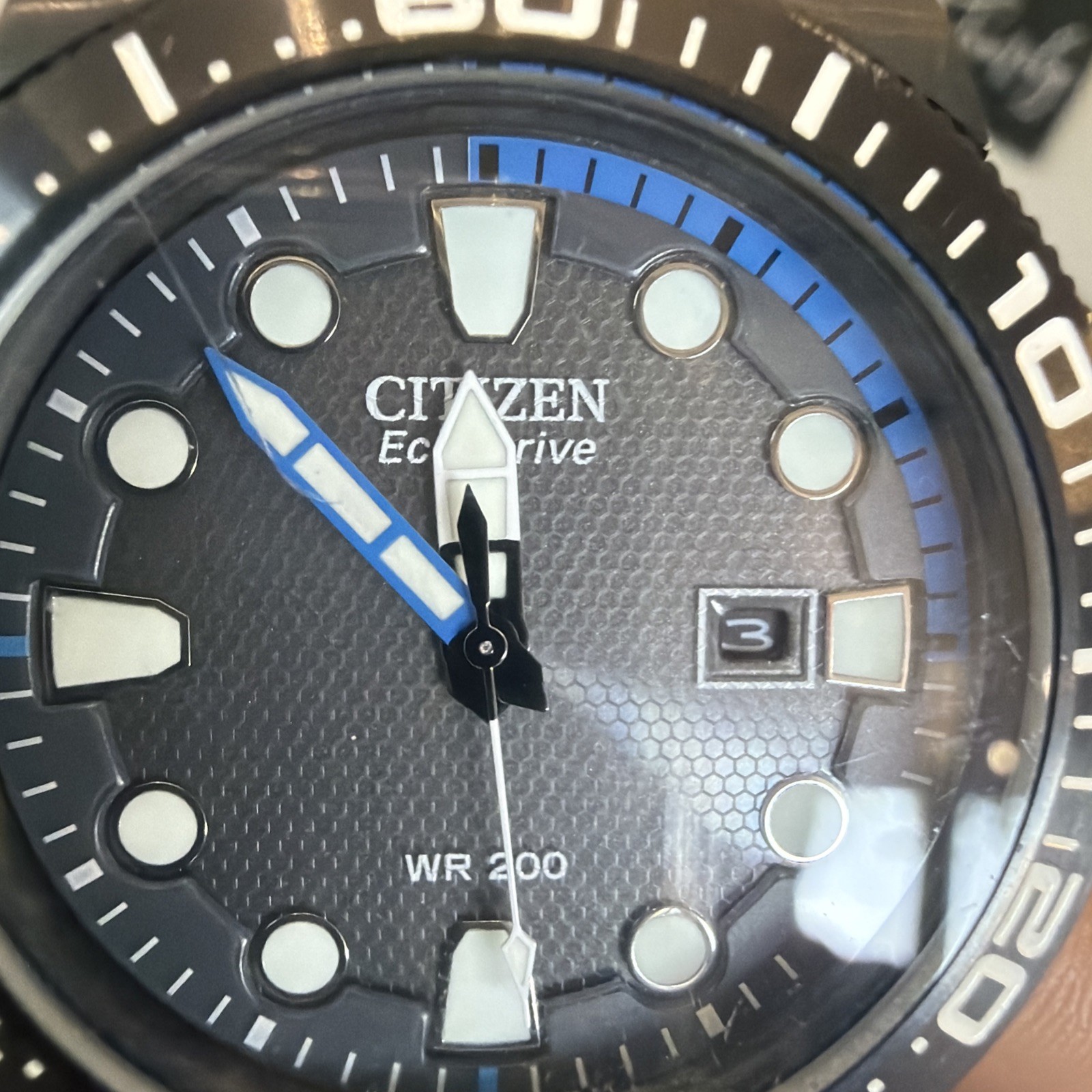 Citizen Men’s Eco Drive Scuba Fin Blue Watch BN0097-02H