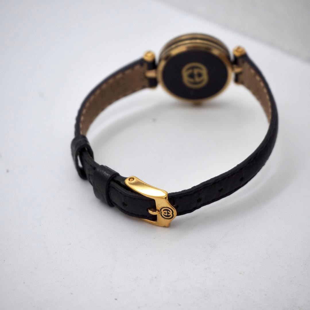 Gucci Women’s Sideline Quartz Watch Black Roman Index Japan 0714637