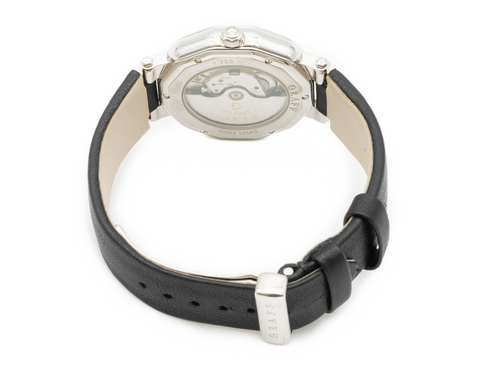 Graff London 36mm Diamond Ice Blue Mother-Of-Pearl Dial Watch