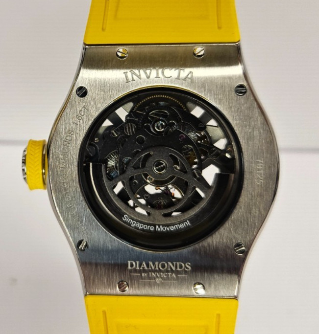 Invicta – Objet D Art Lumidia – 1.6 CTW Lab Grown Diamonds – 45mm – (70125)